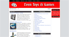 Desktop Screenshot of eventoysandgames.com.au